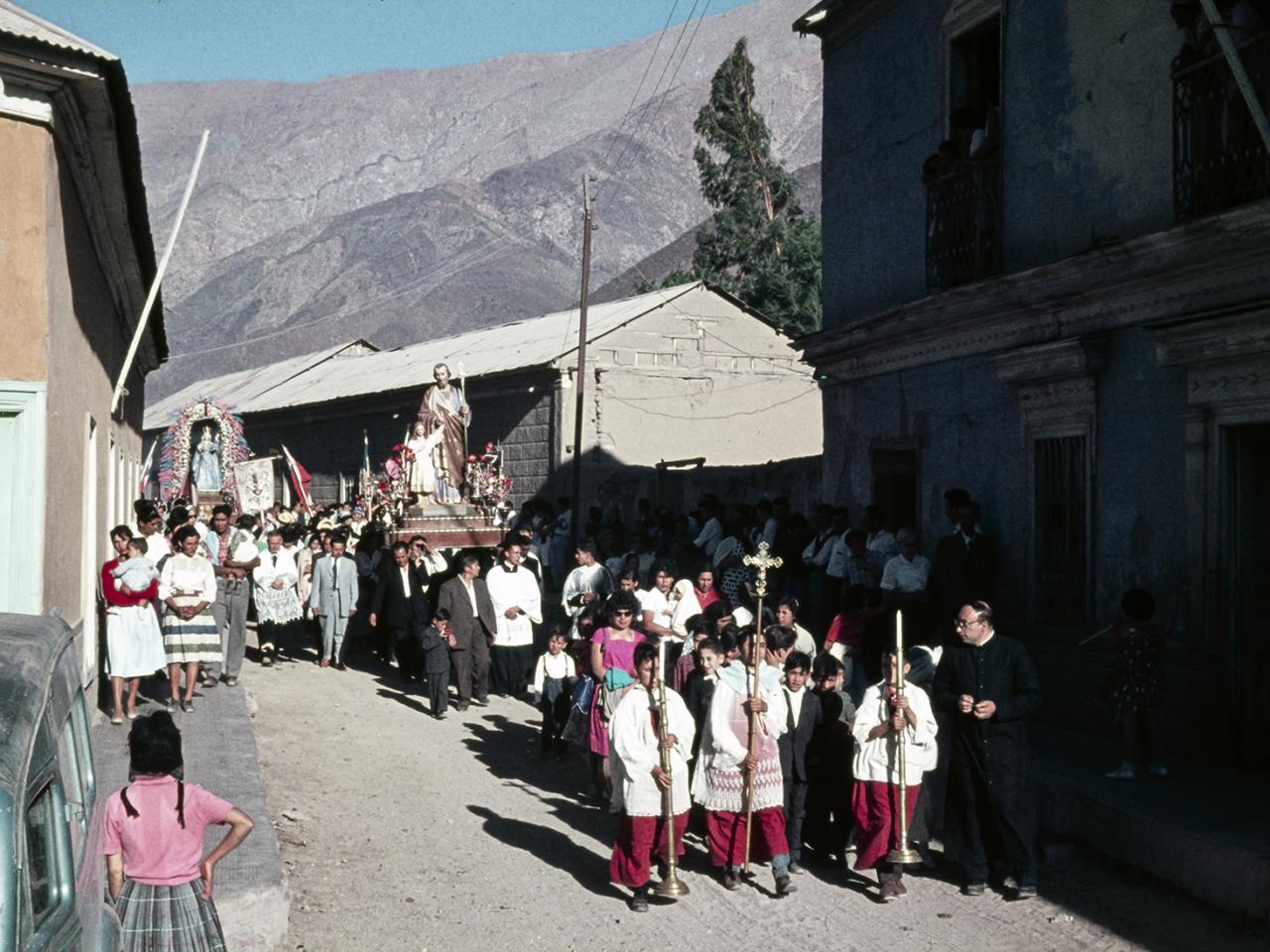 Procesión de la Virgen del Rosario