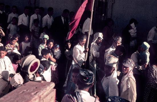 Baile de Danza N.º 14 en la procesión de la Virgen del Rosario
