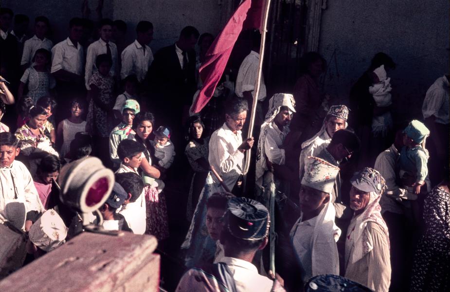 Baile de Danza N.º 14 en la procesión de la Virgen del Rosario
